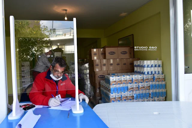 Ναύπλιο: Ξεκίνησε η διανομή προϊόντων προσφορά του Δήμου Ναυπλιέων 