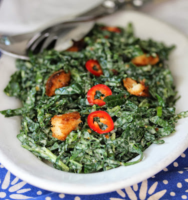 Jean George Vongerichten Kale Salad (Caesar Kale)