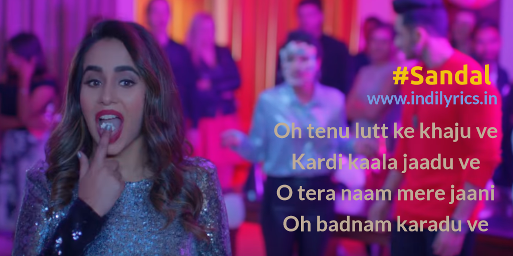  Sandal  Sunanda Sharma Punjabi Song  Lyrics with English 