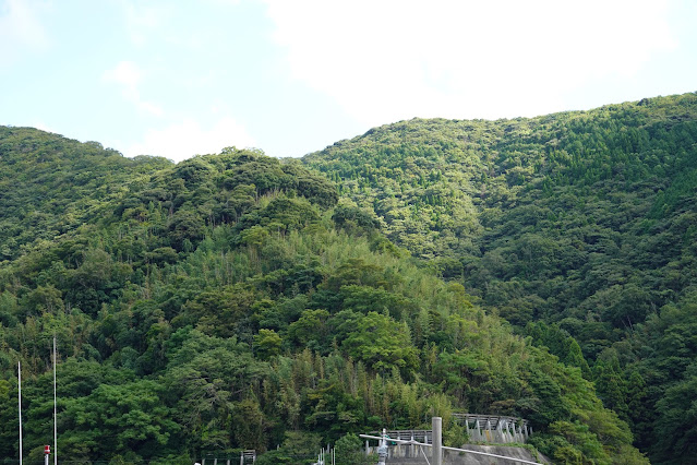 島根県松江市美保関町美保関　美保関漁港からの眺望