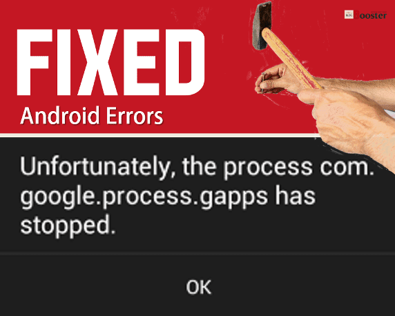 [FIX] Unfortunately, The process com.google.process.gapps has stopped