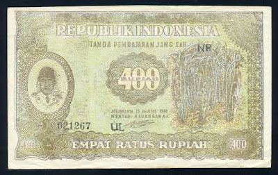  rupiah dan masterpiece nya uang kertas Indonesia 1948 (seri ORI IV)