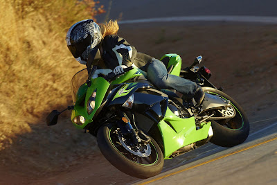 2011 Kawasaki Ninja ZX-6R Action