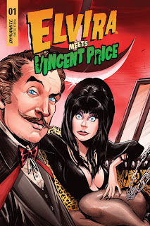 Elvira Meets Vincent Price from Dynamite Entertainment cover #1b