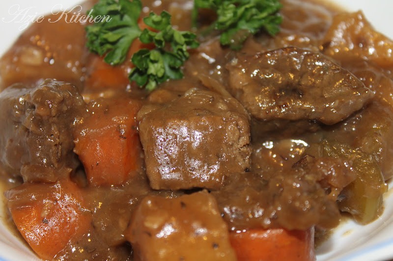 My Best Beef Stew In Slow Cooker - Azie Kitchen