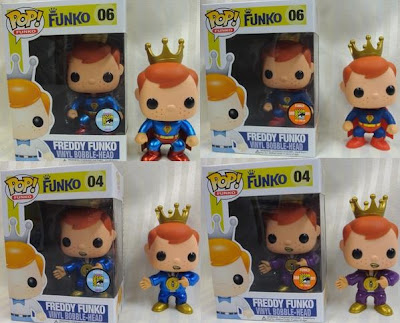 San Diego Comic-Con 2011 Exclusive Freddy Pop! Funko Vinyl Figures