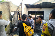 Rumah di Desa Brobot Terbakar, Diduga Akibat Korsleting Listrik
