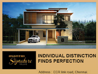 Mantri Developers : Ultra - Luxury Signature Villas Starting at Chennai  