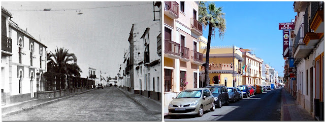 Calle Botica (antes Héroes de Toledo) Peña Bética (Villa Pepita)