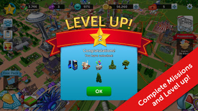 RollerCoaster Tycoon Touch v1.3.56 (Unlimited Money) New Games Offline Free Download for Android