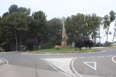 LLORENÇ DEL PENEDÈS-COLL DE LA SITJA-ROTONDA DE L'HOSTAL, rotonda de l'Estrella a la carretera T-240