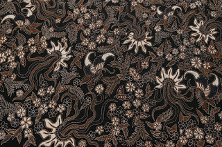 Batik Tulis Motif Irengan Kembang Pacar Bledak