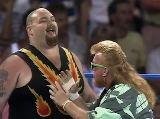 WCW Clash of the Champions XI - Bam Bam Bigelow w/ Sir Oliver Humperdink