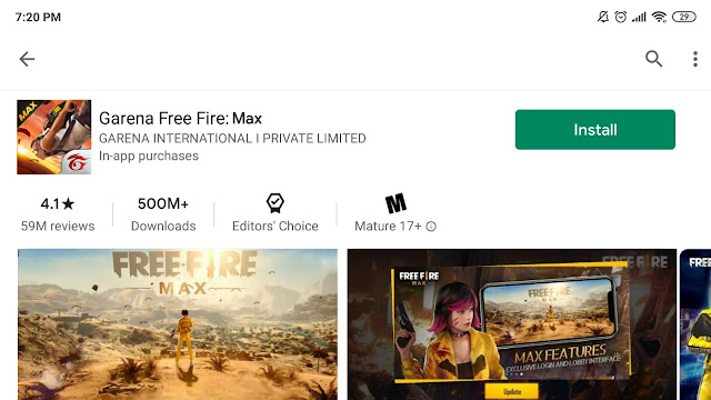 DOWNLOAD GAREENA FREE FIRE MAX IN ALL MOBILE PHONES FREE INDIA NOW