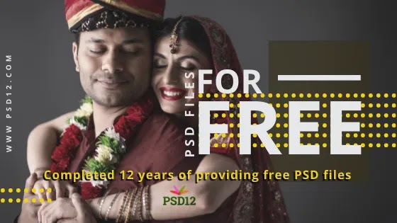 Completed 12 years of providing Free PSD files for wedding photographers