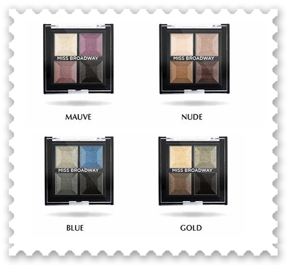 Miss Broadway Four Steps Smokey Eyeshadow