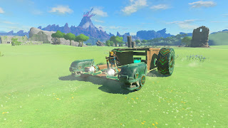 big car on Hyrule Field