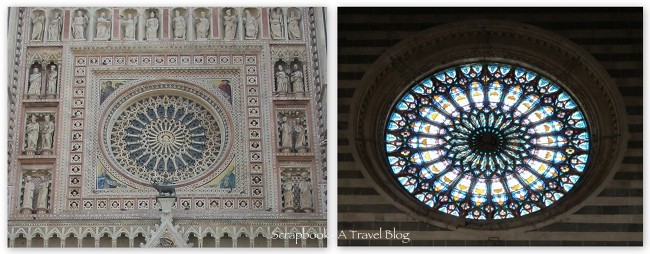 Rose Window Orvieto Cathedral Italy