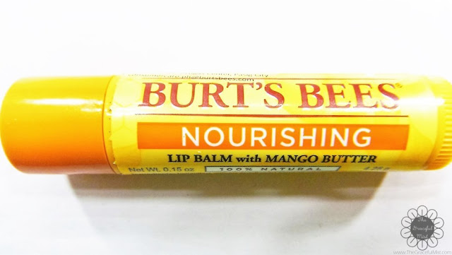 Burt`s Bees Lip Balms - Nourishing Lip Balm with Mango Butter (http://www.thegracefulmist.com/2016/10/Burts-Bees-Philippines-Natural-Lip-Balms-Products-Reviews-SampleRoomPh.html)