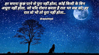 Top 50 romantic Good night shayari in hindi