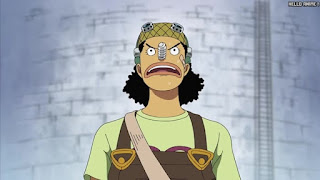 ワンピース アニメ 323話 ウソップ | ONE PIECE Episode 323