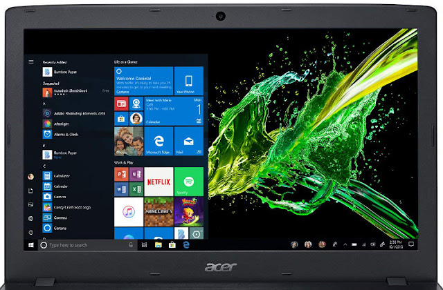 Acer Aspire E15 display review