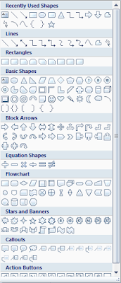 insert shapes powerpoint 2007