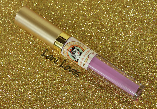 Darling Girl Pucker Paint Matte Lip Cream - Enchanted Orchid Swatches & Review