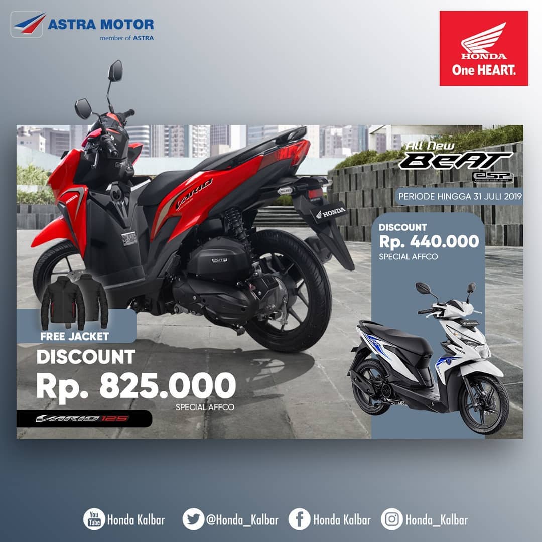 PROMO JULI 2019 Beli Sepeda Motor Honda Dan Dapatkan Hadiah Menarik BujangAdau