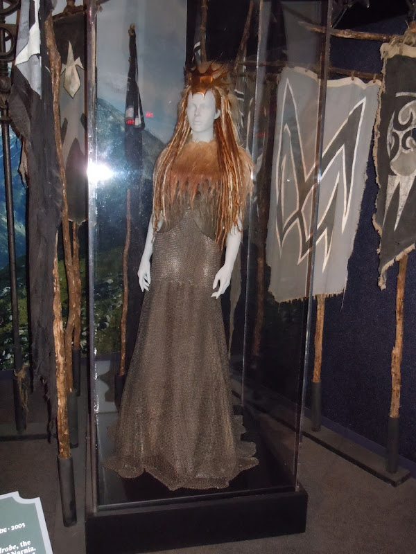 Hollywood Movie Costumes and Props: White Witch costume and chariot