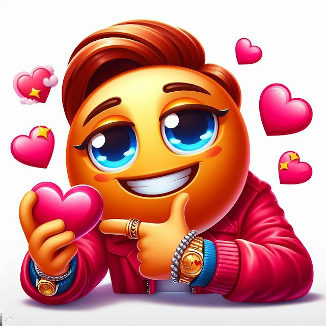 Valentines for male emoji