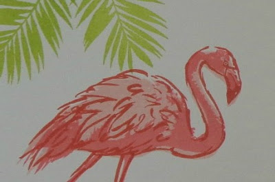 Stampin' Up! UK Independent  Demonstrator Susan Simpson, Craftyduckydoodah!, Fabulous Flamingo, July2017 Coffee & Cards Project, Supplies available 24/7 from my online store, 