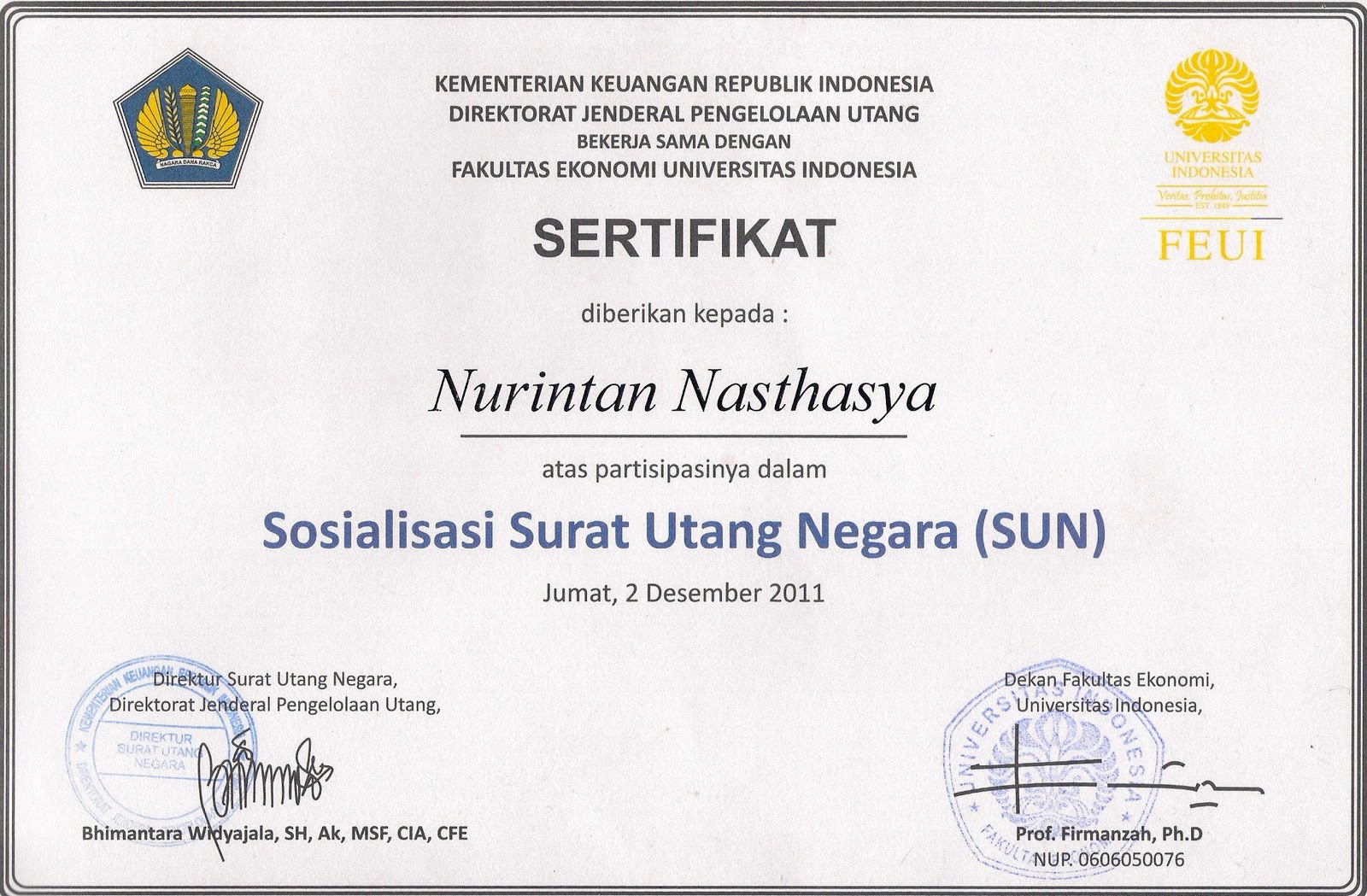 Contoh Perhitungan Surat Utang Negara Contoh Surat