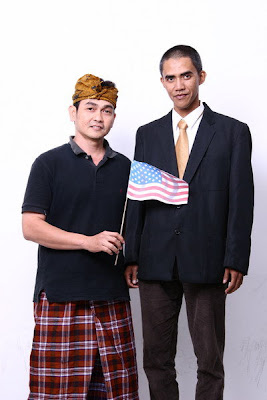 Duplicate Obama in Indonesia