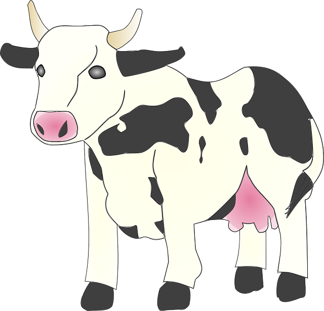 Cartoon Dairy Cow