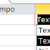 Tipos de datos Access