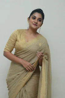 Actress Nivetha Thomas Stills at Darbar Movie Pre Release