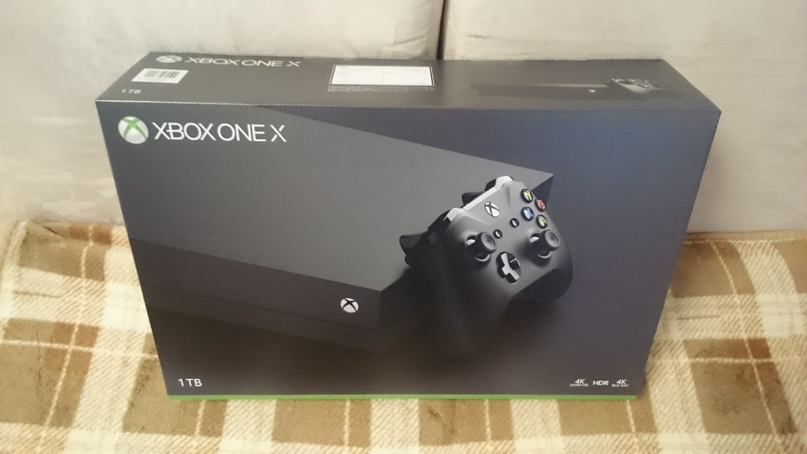 リスポン宣誓 Xbox One X 届いたよ そしてセットアップ