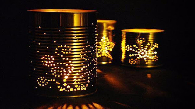 How To Make Decorative Lights From Used Milk Cans