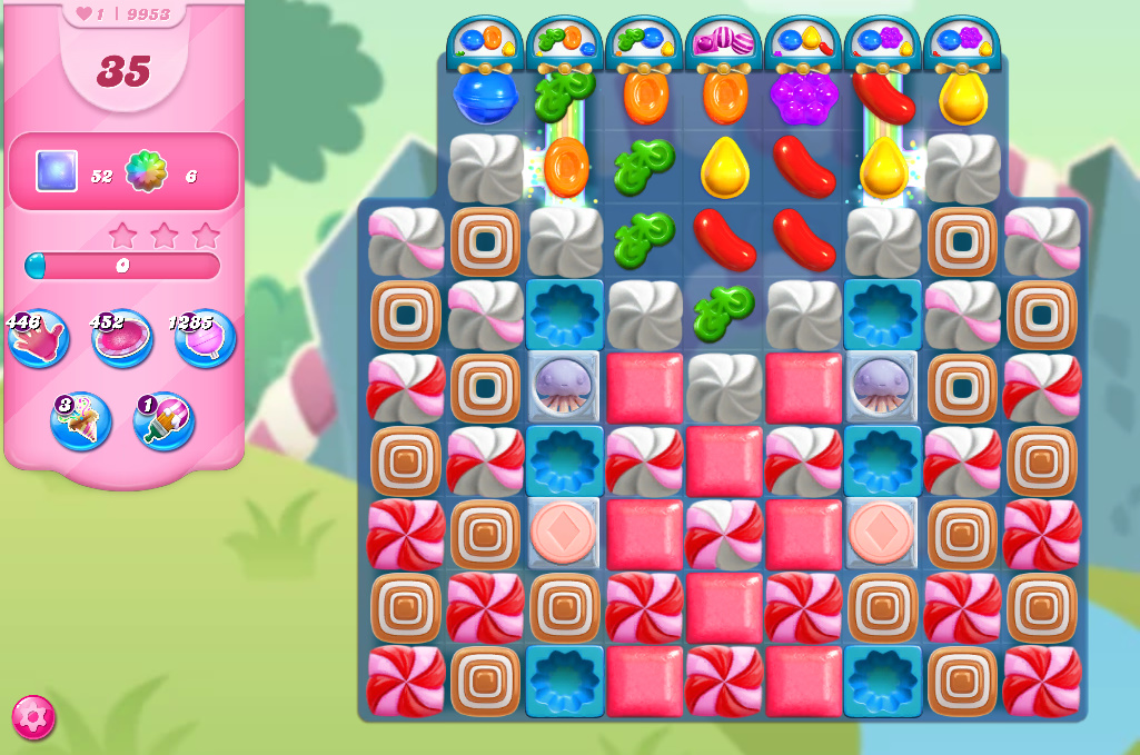 Candy Crush Saga level 9953