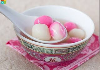 Tangyuan for Chinese New Year dishes