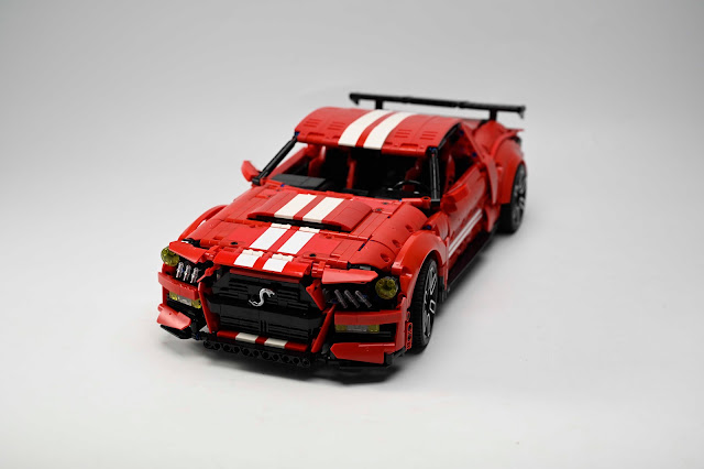 Nifeliz Sby GT50 Muscle Car Compatible With Lego