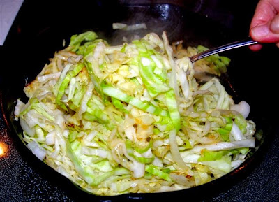 Fried cabbage vegetable Recipe in english Ingredients Method Complete meal