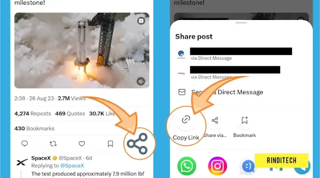 Cara Mudah Repost Video Tanpa Retweet di X Twitter Android dan iPhone