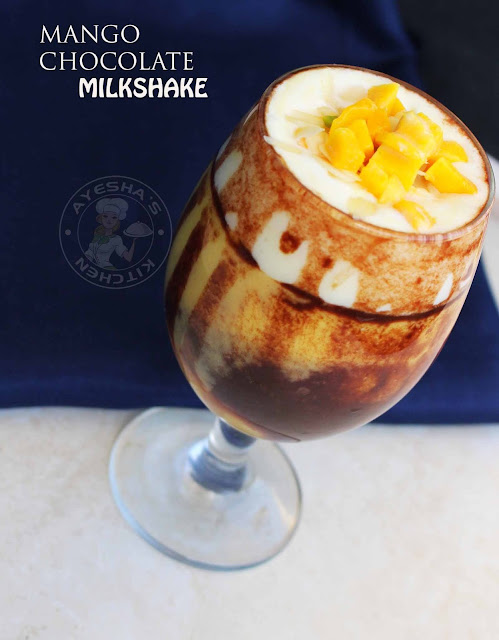 mango drinks mango chocolate drinks cool drinks mango chocolate drink summer drinks thirst quenchers ayeshas kitchen recipes