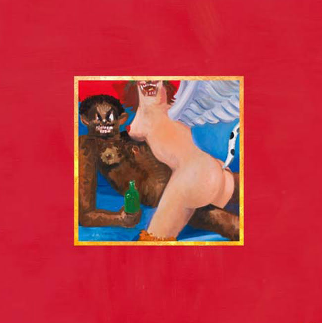 kanye west album cover controversy. Images of the cover hit the