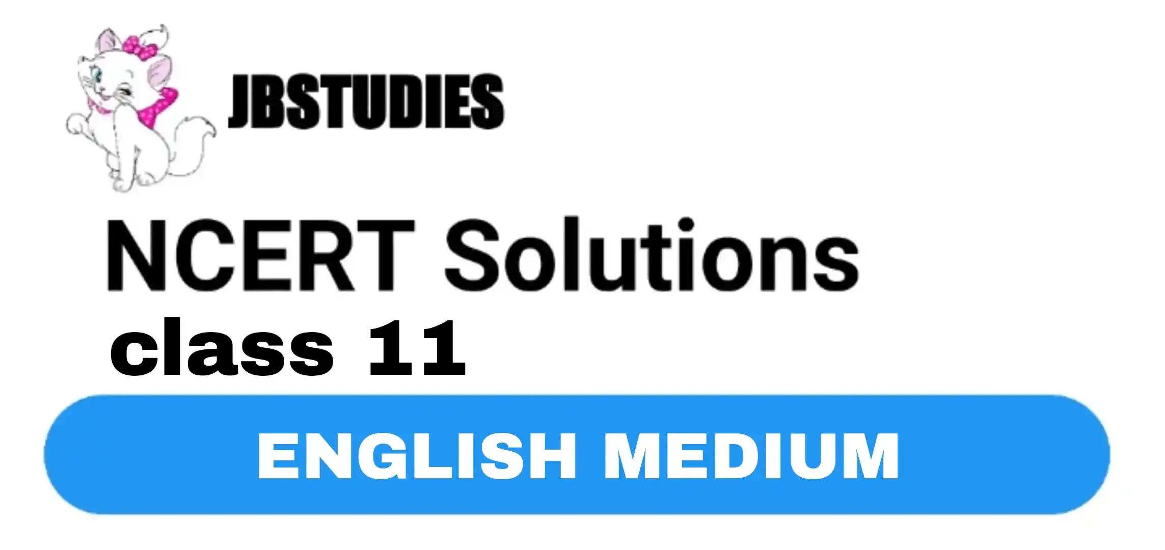NCERT Solutions for Class 11