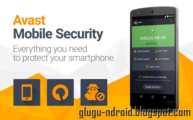 Avast  - Aplikasi Antivirus Terbaik untuk Ponsel Android