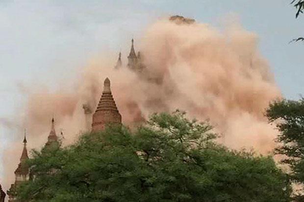 Myanmar quake damages 60 pagodas