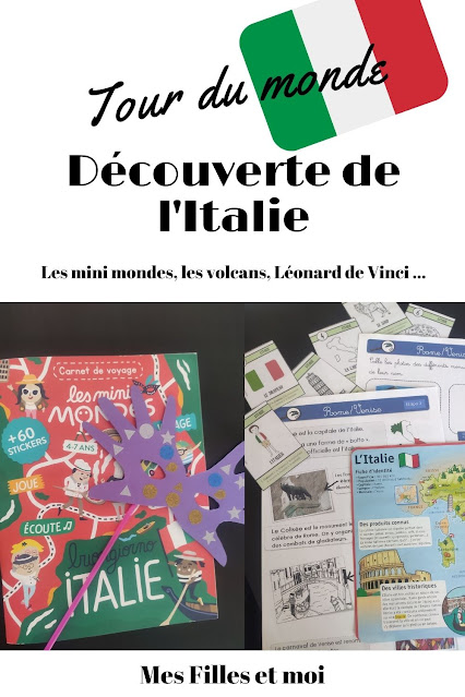 activités sur l'italie 3-6 ans découverte du monde IEF mes filles et moi